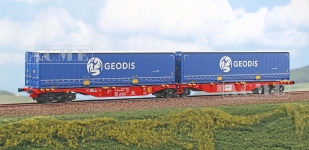 ACME 40490 - H0 - 2-tlg. Containertragwagen Geodis, DB Cargo, Ep. V-VI